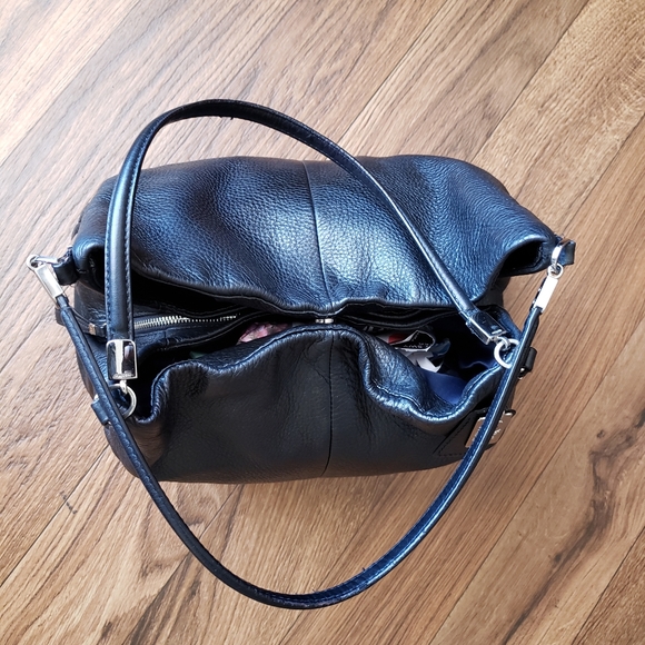 Coach black Leather Large hobo handbags - Picture 6 of 11